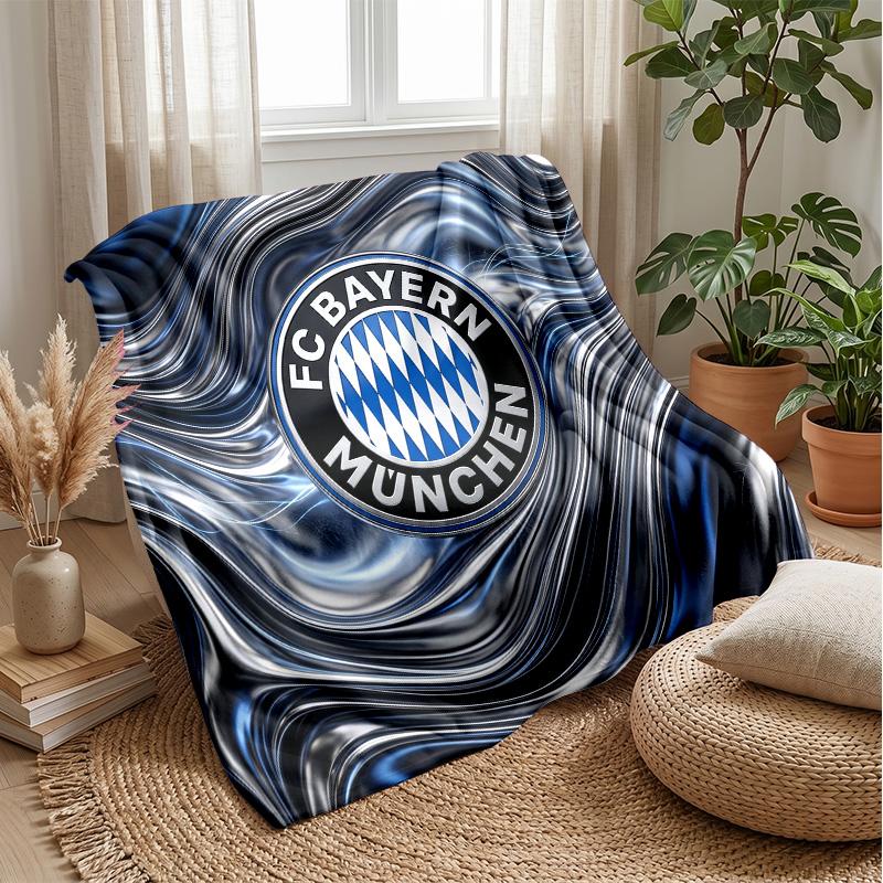Bayern Munich Theme blanket Soft Flannel Blanket Plush Throw Blanket Cozy Sofa Bed Blanket for Home Decor