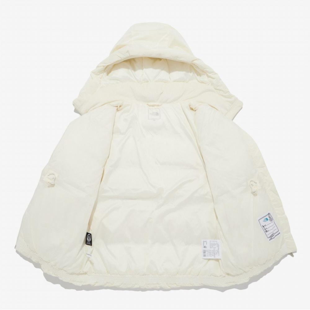 The North Face Kinder Mädchen Neuheit Glitzer Rds Daunenjacke Creme