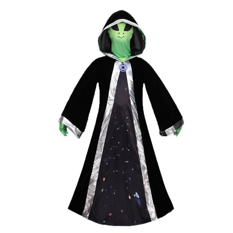 ET Green Alien Tights Onesie Halloween Child Adult Character Costume