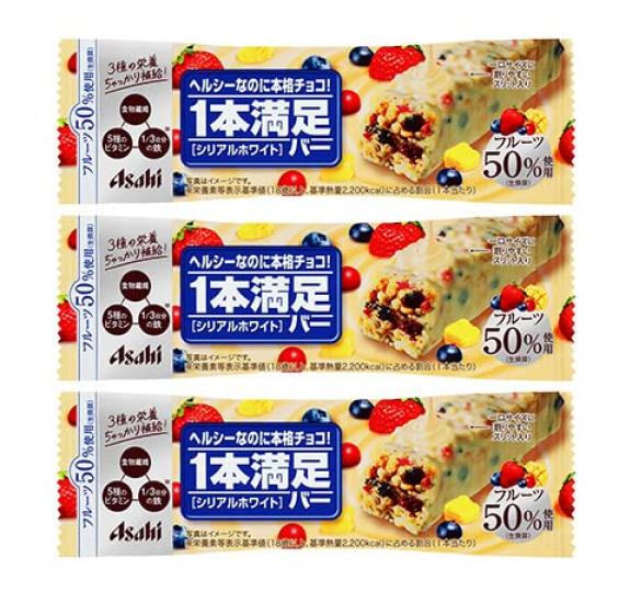

Asahi Group Foods Satisfaction Bar Cereal White набор из 1 бутылки, 18 предметов