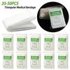 35-50pcs Triangular First Aid Bandage Non-Woven Emergency First Aid Bandage First Aid Wrap Bandage for Fracture Fixation