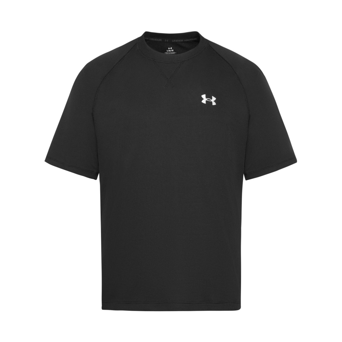 

Under Armour Ef Waffle Спортивный Бренд Логотип Удобная Дышащая Футболка Мужские Футболки 6014340-001 S