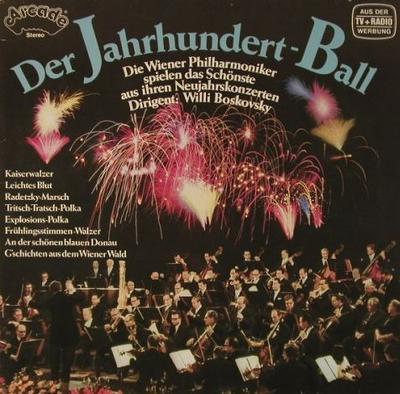 LP Record WIENER PHILHARMONIKER, WILLI BOSKOV - Der Jahrhundert-Ball ADEG123 Arcade 1981 Germany Classical Used