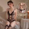 Sexy Suspender Lace Seduction Onesie Women's Hot Open Uniform Passion Pajamas