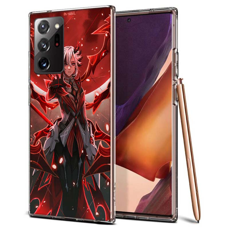 

Arlecchino Genshin Impact Phone Case for Samsung A55 A35 A25 A15 A07 A05S A16 A17 A26 A36 A37 A56 A57 Galaxy Note 20 10 A50S A71 Samsung A56 5G
