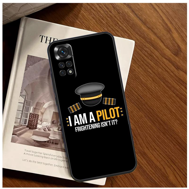 Aviation Aeroplane Pilot Cockpit Case For Xiaomi Redmi Note 14 13 9 10 11 12 15 Pro Plus Cover For Redmi 15 C 13C 12C 10C 14C