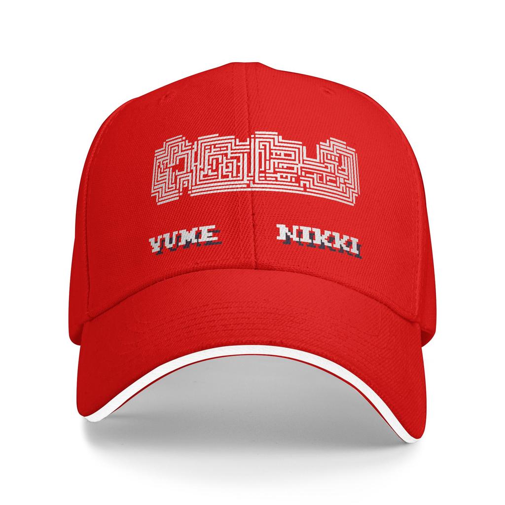 Yume Nikki Outfits Unisex Baseball Cap Trucker Hat Classic Formal Headwear Adjustable Snapback Hat