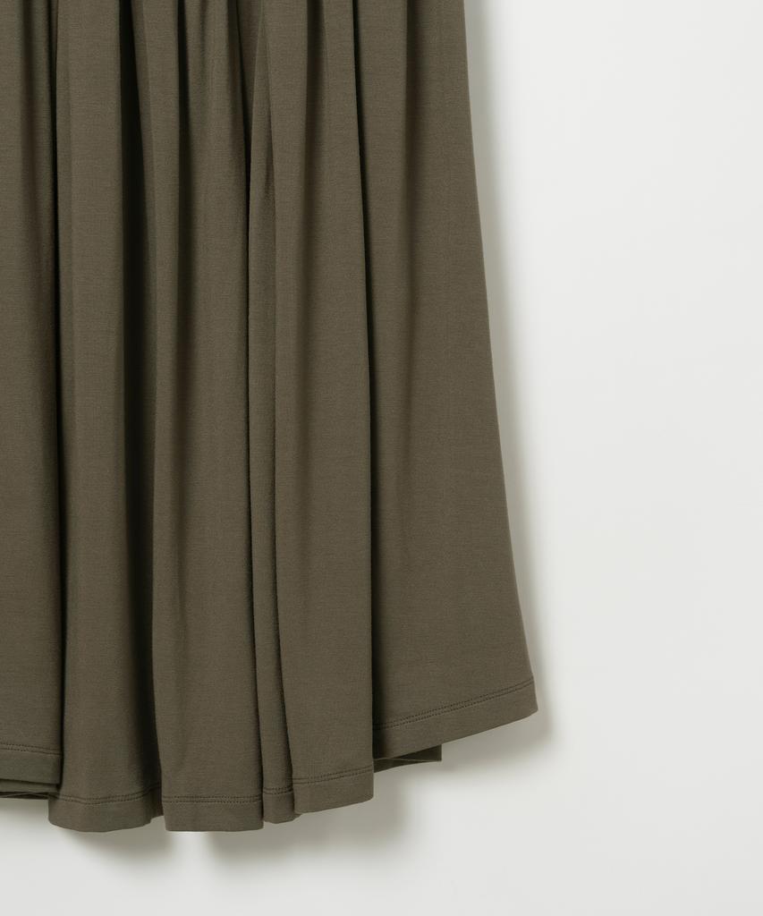 Milo Woman Jersey Shirred Maxi Dress [Brown]