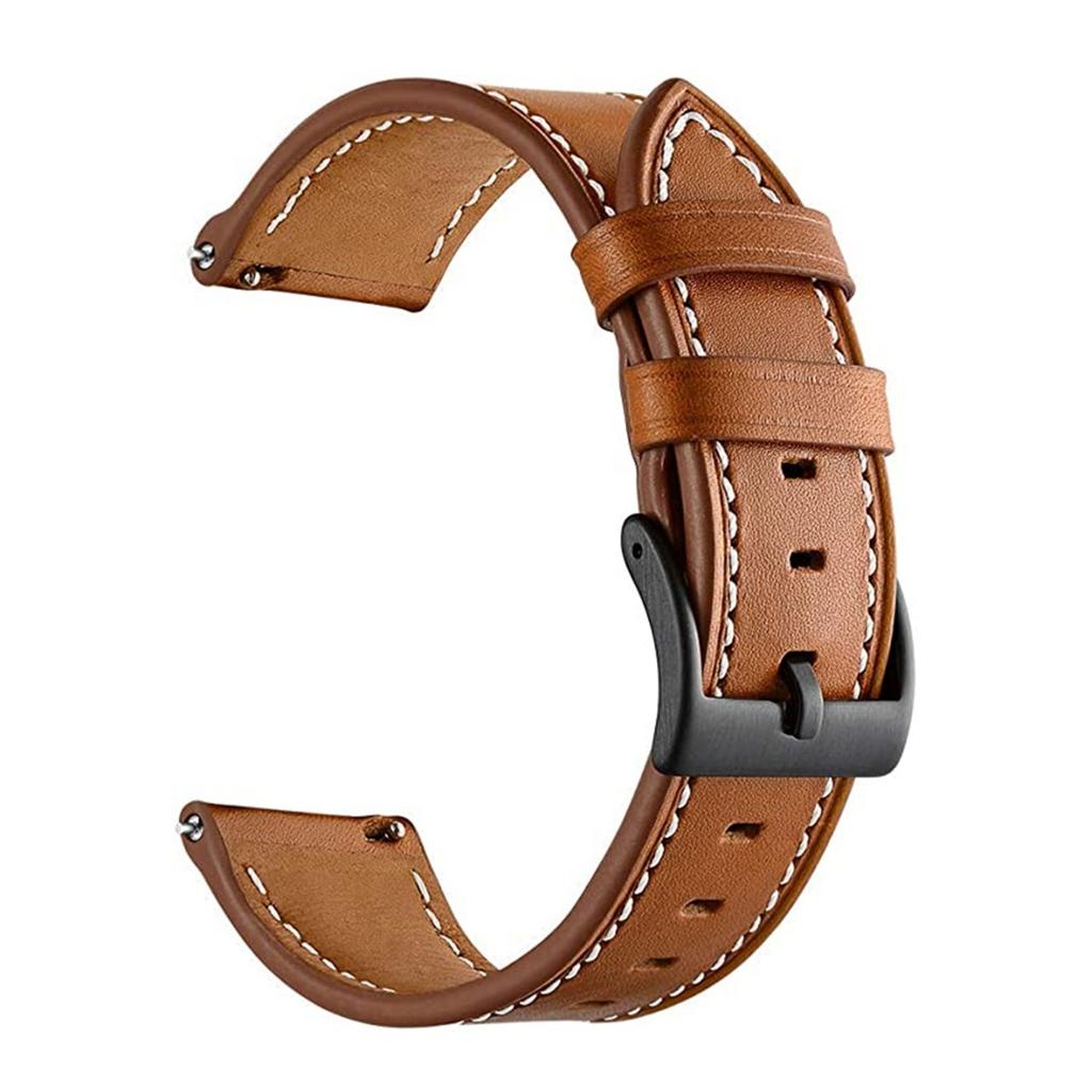 22mm Faserleder Uhrenarmband für Huawei Watch GT 6 Pro/6/5 Pro/5/4/3/2 46mm Nahtlinie Schnellverschluss Ersatzarmband