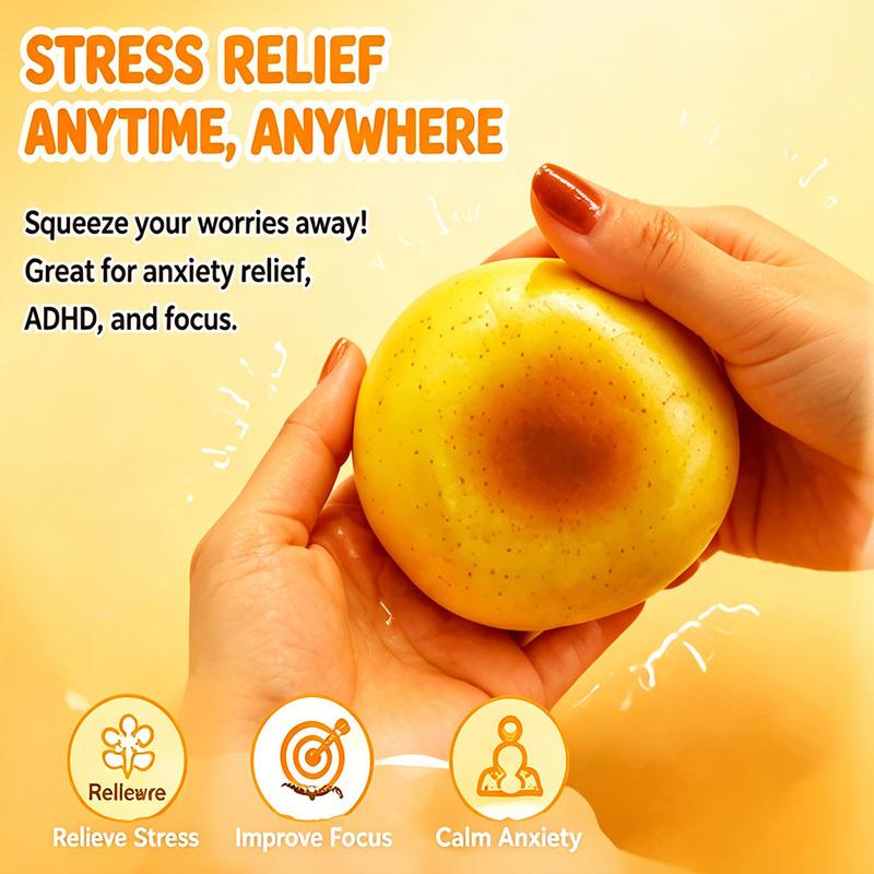 Langsam steigendes Kartoffel Squishy Spielzeug Wasser Sensorisches Quetsch Fidget Anti Stress Angstlinderung Simulation Falsches Essen Büro Schreibtisch Gadget