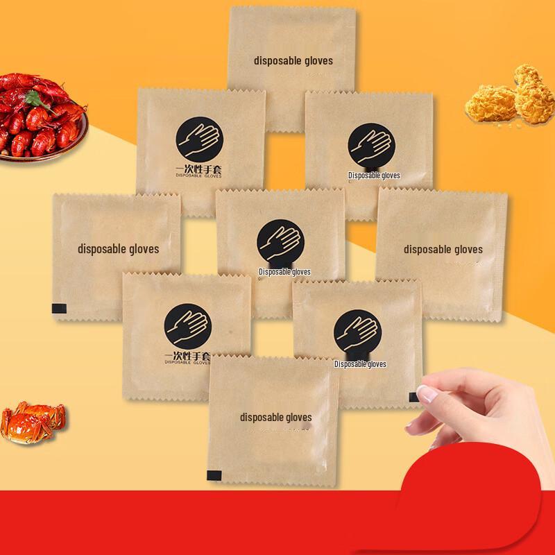 Disposable PE Plastic Gloves 200 Pairs/Bag