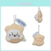 Adorable Cartoon Seal Keychain Soft Plush Toy With Versatile Hanging Accessories