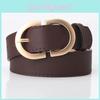 Ladies Stylish Faux Leather Waist Belt With Snap Button Closure For Daily Wear And Office