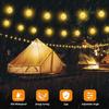 Guirlande lumineuse - realky - 100 led - solaire - ip65 étanche - 8 modes d'éclairage