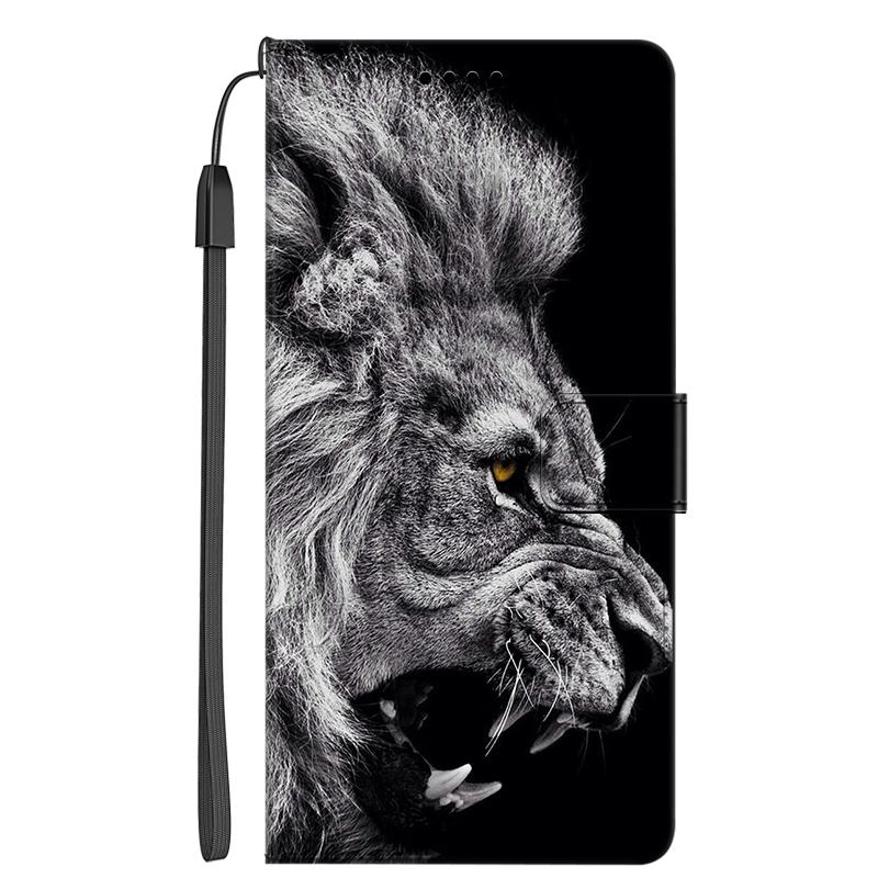 Animal Leather Flip Case for Samsung Galaxy M16 F16 5G Leather Magnetic Wallet Covers for Galaxy F16 Stand Phone Bag Galaxy M 16