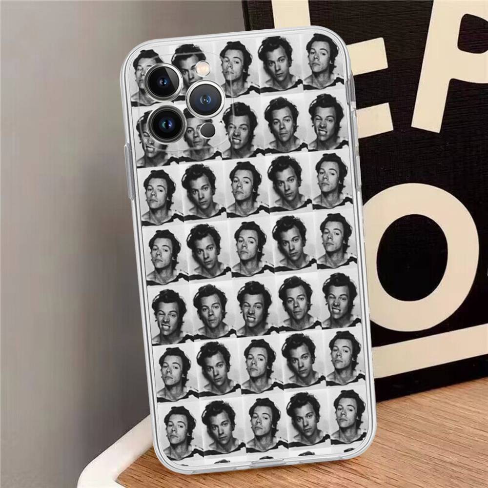 Hot H-Harrys Music Styles Phone Case For IPhone 17 16 15 14 13 12 11 Pro Max 13 12 Mini 17Air 16e Clear Cases