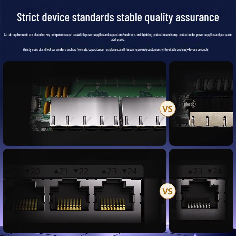 Ruijie RG-ES118GS-P-E 16-Port Gigabit PoE Unmanaged Access Switch
