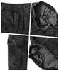 WEGO Denim Easy Cargo Size Lightly Denim Finish Men's Pants, L,