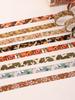 10rolls/box Vintage floral washi tape Exquisite scrapbooking supplies graduation gift for friends Stationery washi tape set