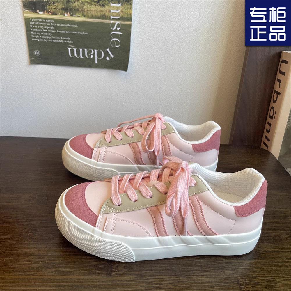 2025 spring and autumn new German training white shoes casual versatile canvas shoes women's low-top couple board shoes