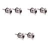 2pcs Guitar Pegs for Acoustic Electric Bass Ukulele Guitar Strap Buckle Lock Pins Metal Guitar Strap Buckle Button