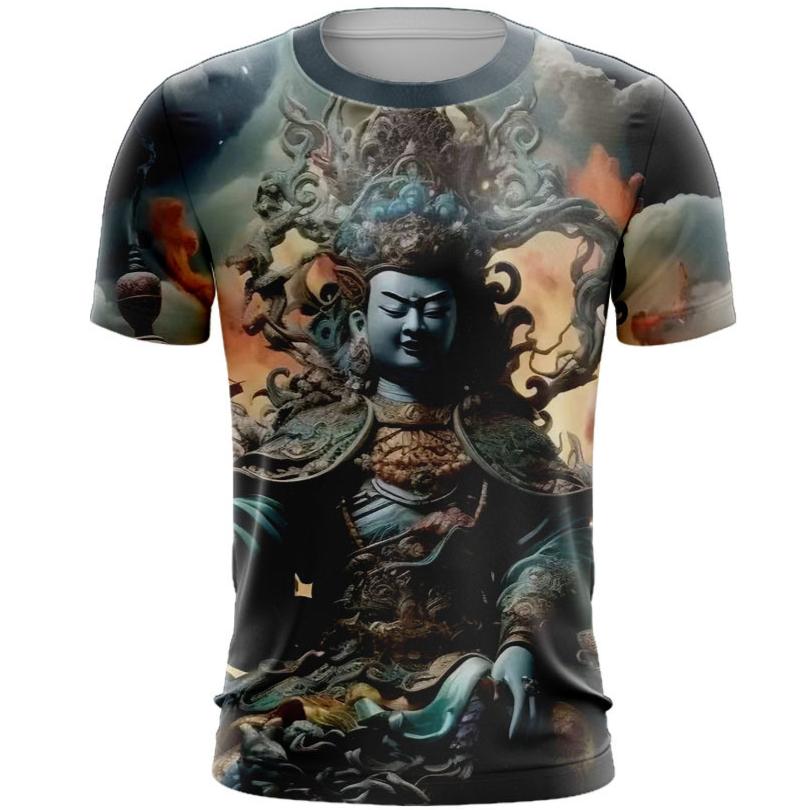 

Summer Casual Round Neck Short Sleeved Retro 3D Printed Men s Short Sleeved Men s T-shirts 6XL