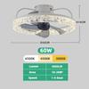 IRALAN Modern ceiling fan with light Decoration home 360° rotating silent LED ceiling fan Lamps for room kitchen dining room