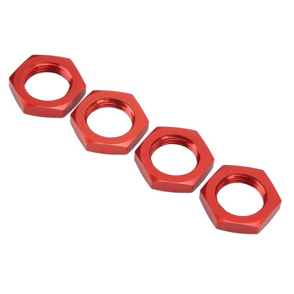 4PCS 17mm Aluminum Alloy Wheel Hex Hub Nut for 1Celsius8 RC Model Car Upgraded Accessory