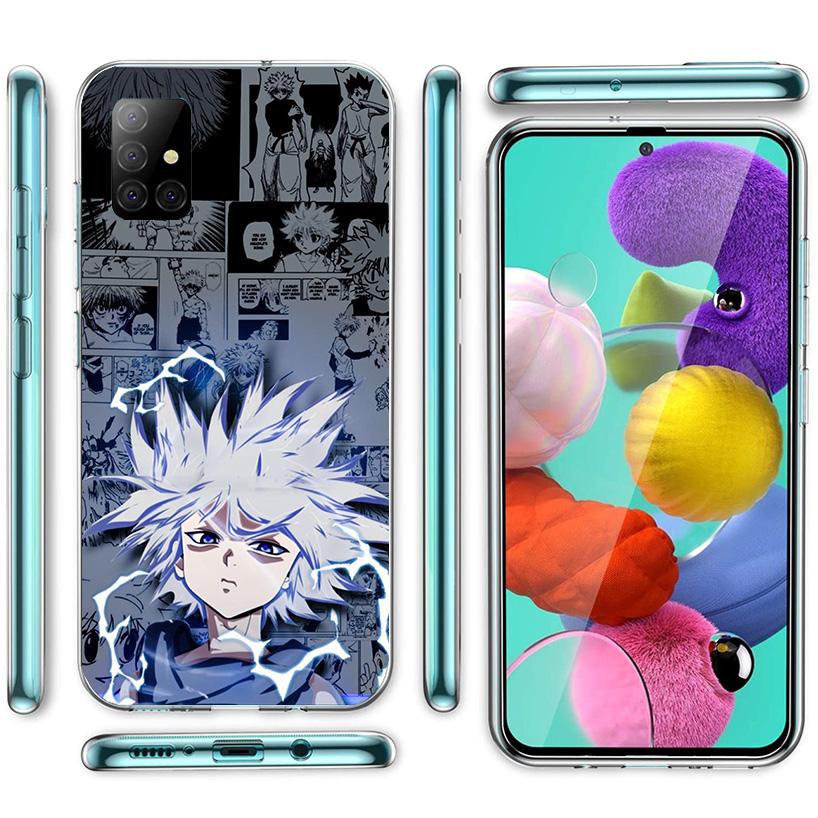 Killua Hunter X Handyhülle Für Samsung Galaxy A52 A32 A22 A12 A51 A31 A50S A30S A20S A10S Note 20 Ultra 10 Plus S10 A72 A71 Gala