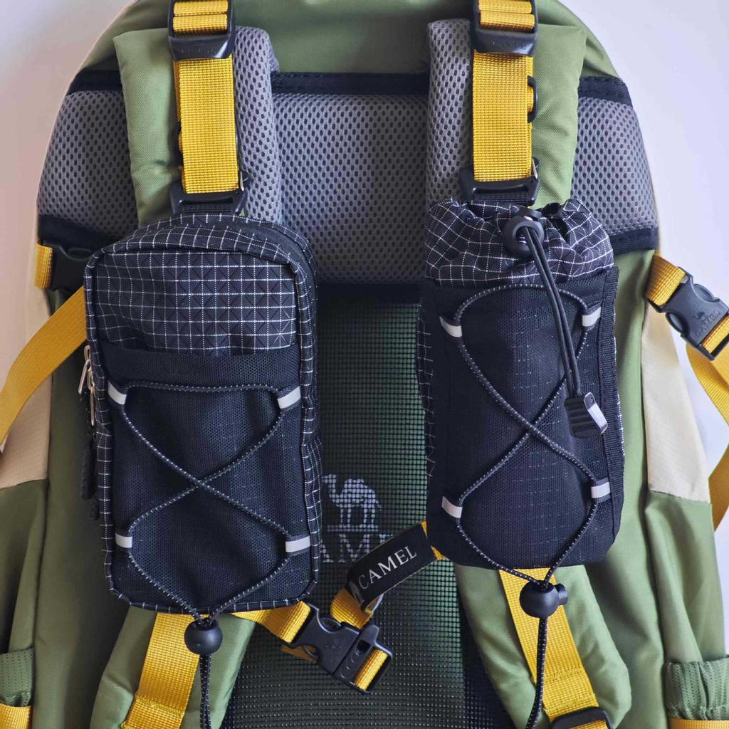 Waterproof Outdoor Phone & Water Bottle Shoulder Bag for Hiking & Mountaineering