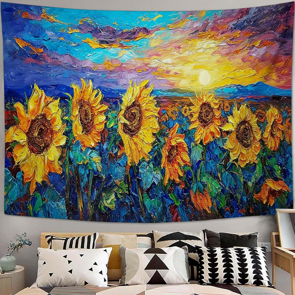 Sugar Skull Tapestry Horror Skeleton Tapestry Wall Hanging for Bedroom Rose Skull Tapestries Aesthetic Wall Decor for Home Dorm