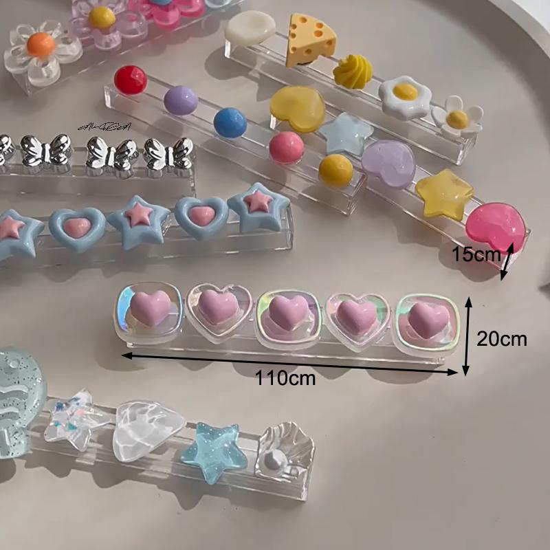 Cartoon Nail Brush Holder Stand for Salon Pen Rack Accessory Manicure Tool Organizer Nail Art Brush Holder Carrier Storage