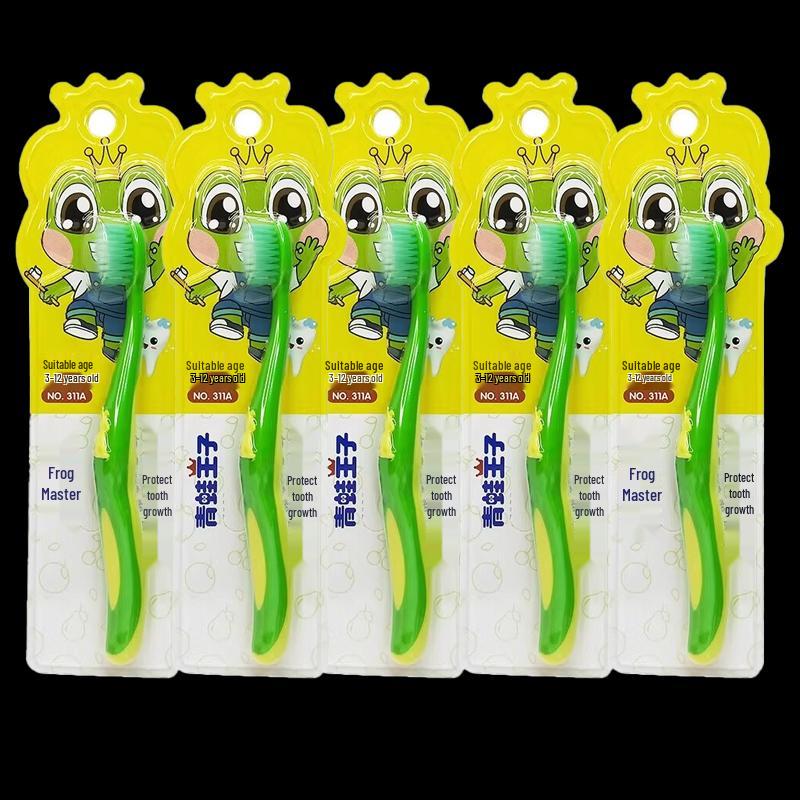 Frog Prince Wonderful Frog Children s Toothbrush 5-Pack