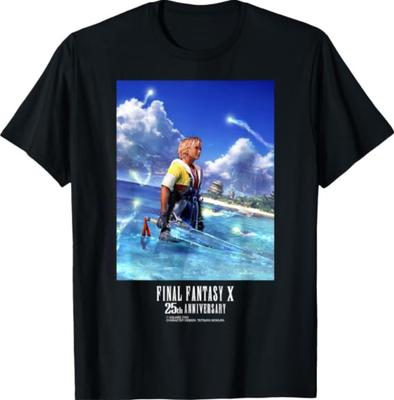 Final Fantasy Anniversary Collection FFX Tidus CG Art T-Shirt