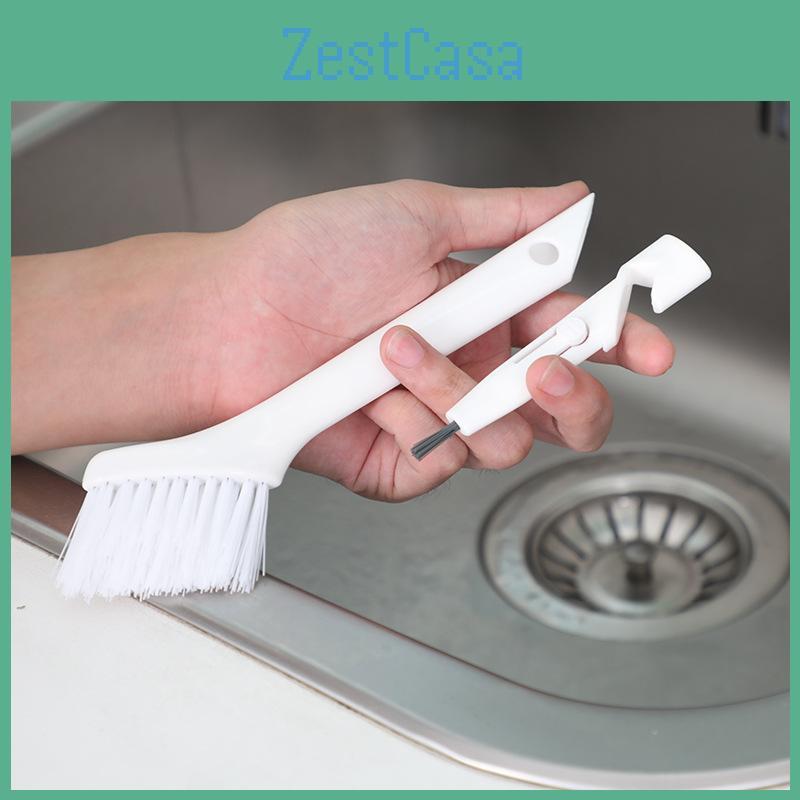 Plastic Detachable Crevice Brush For Multi Purpose Tasks Cleaning
