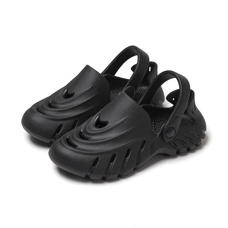 Men's Beach Outdoor Sandals Summer Aqua Shoes Men Slippers Non-slip Garden Casual Shoes Chef Shoes Nurse Doctor Shoes Flip Flops