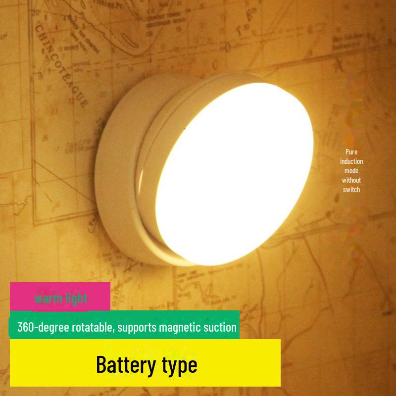 Voice-Controlled LED Night Light with Motion Sensor for Home