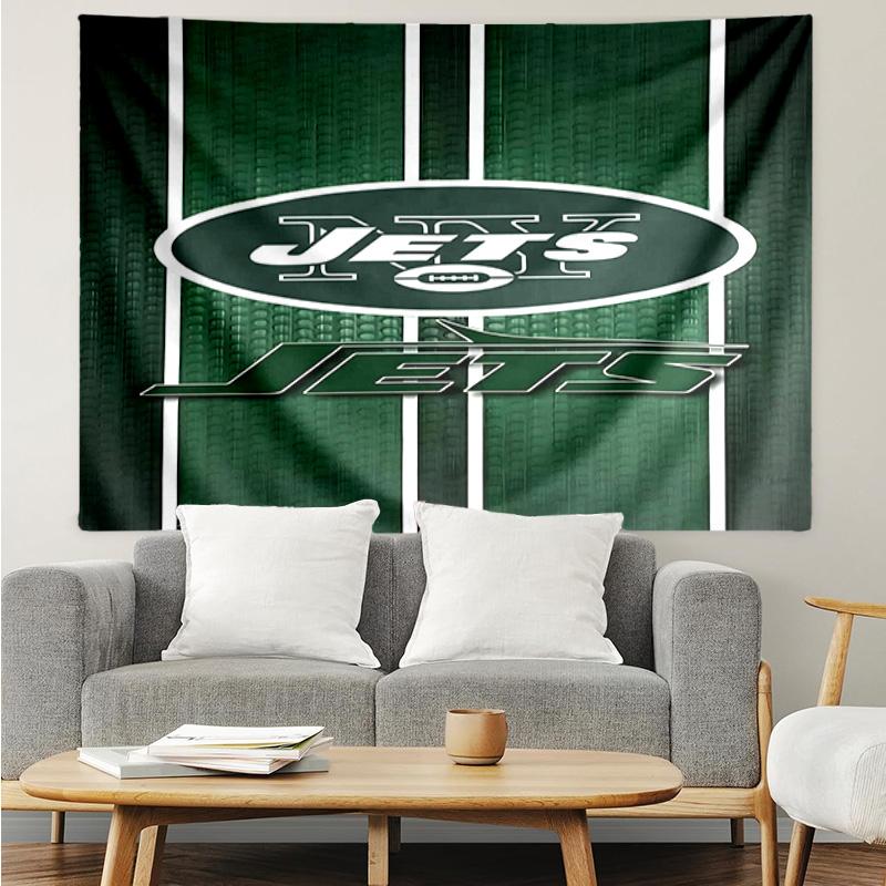 New York Football Logo Quick-Dry Tapestry Hanging for Bedroom,Livingroom, Playroom,Decor Art Room Wall Tapestry Holiday and Birthday Gifts