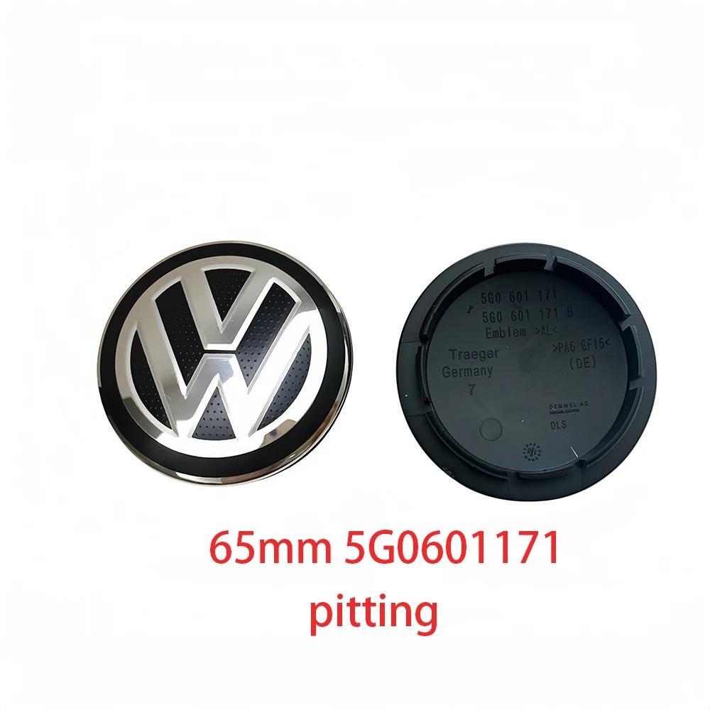 For Volkswagen VW 4pcs 55mm 56mm 65mm 70mm Car Styling Wheel Center Cap Hub Covers Badge Accessories For VW Volkswagen 3B7601171 1J0601171