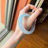 Women's Transparent Ice-type Jadeite Bracelet – Myanmar Old Pit Jade Bangle