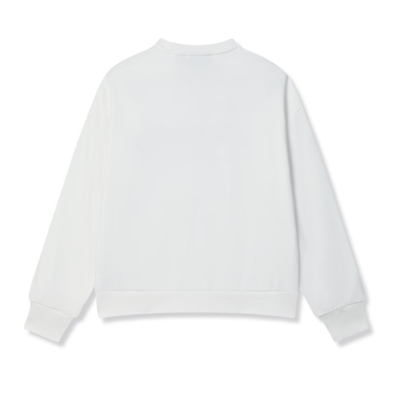 

New FILA ORIGINALE Sweatshirt Women s Cloud White F11W449212FWT 170/88A/L