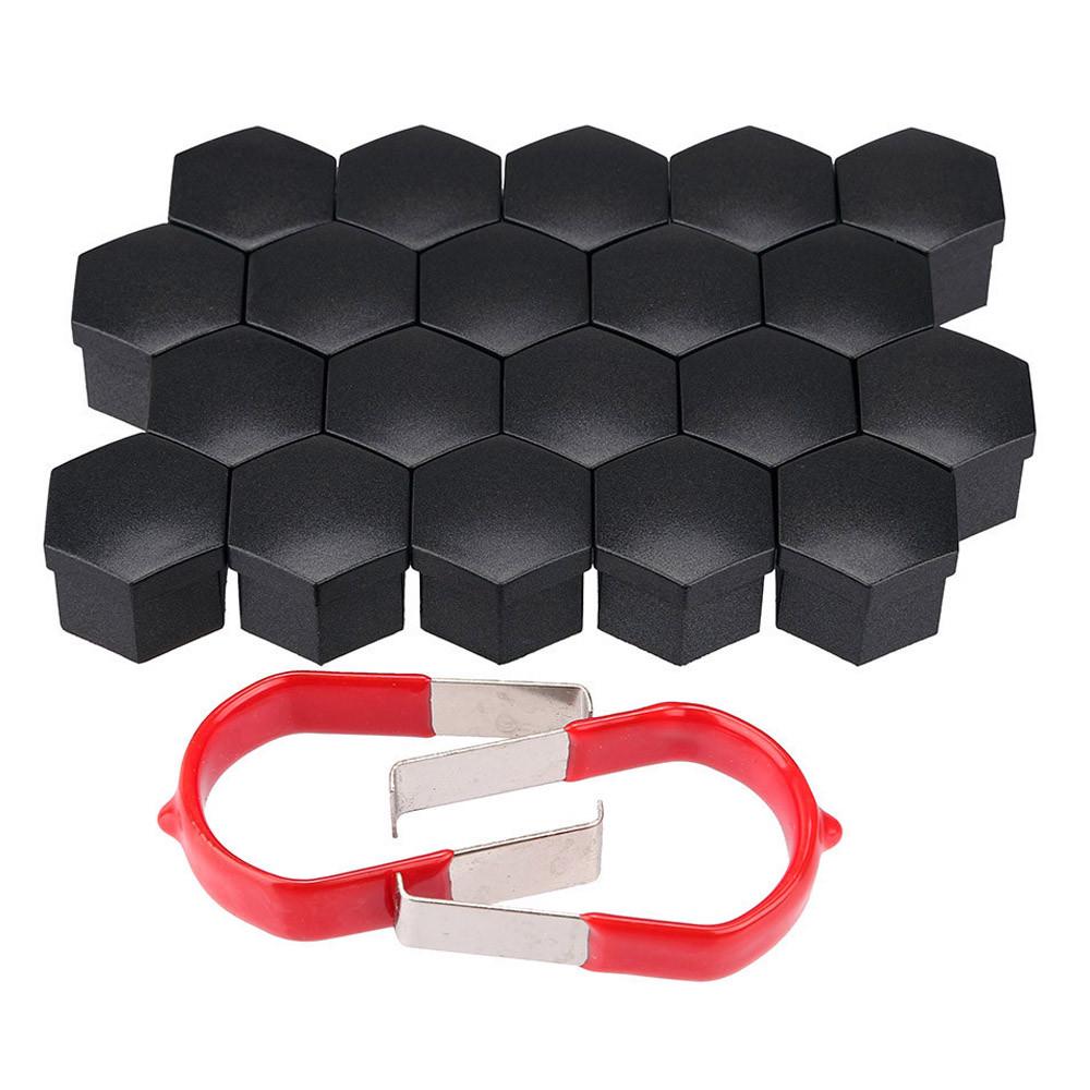 20 X Pcs Cromo Tuerca De La Rueda Perno Cubre Ajuste Audi Opel BMW Mercedes X 21mm Caps