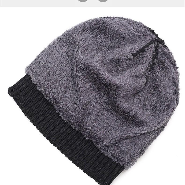Autumn/Winter Men's Warm Knitted Wool Beanie - Outdoor Cycling Cold Protection, Newcomer Offer