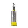 Jing Qing Fu Stainless Steel Glass Oil & Vinegar Dispenser Set