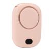 Hanging Neck Fan Portable USB Charging Leafless Fan Large Wind Power Display Hanging Neck Bladeless Small Fan Pink