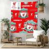 Liverpool Football Club Logo Wall Decor Tapestry Art For Pet Memorial Birthdaywedding Party Backdrop Family Gift