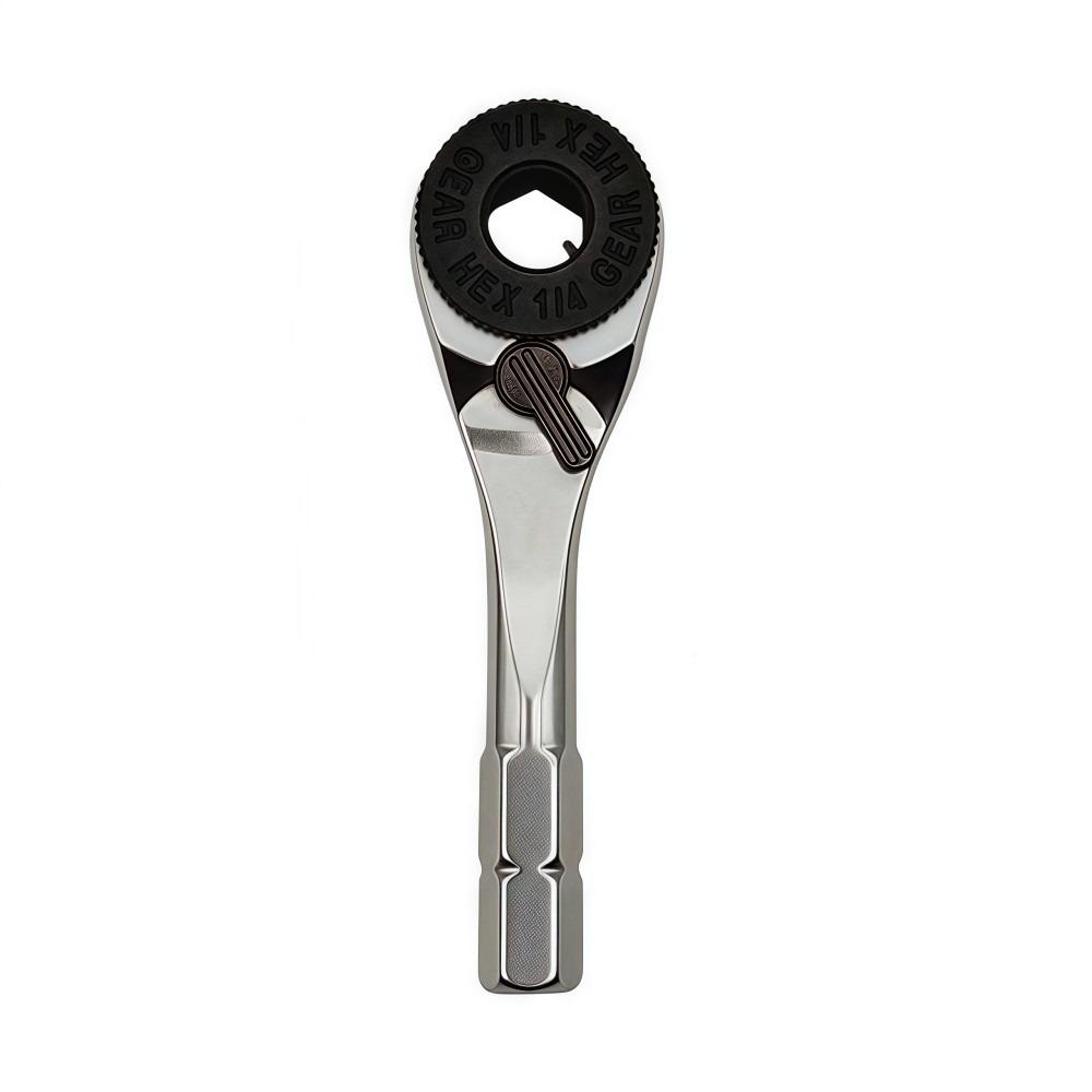 

New Mini Socket Torque Wrench 6.35mm 1/4 Hexagonal Ratchet Wrench Fast Adjustable Two-way Screwdriver Manual Tools