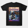 Men Black Print T-shirt Goosebumps - Limp Bizkit Music Band No-Cut Transfer Paper Print Cotton Tshirt