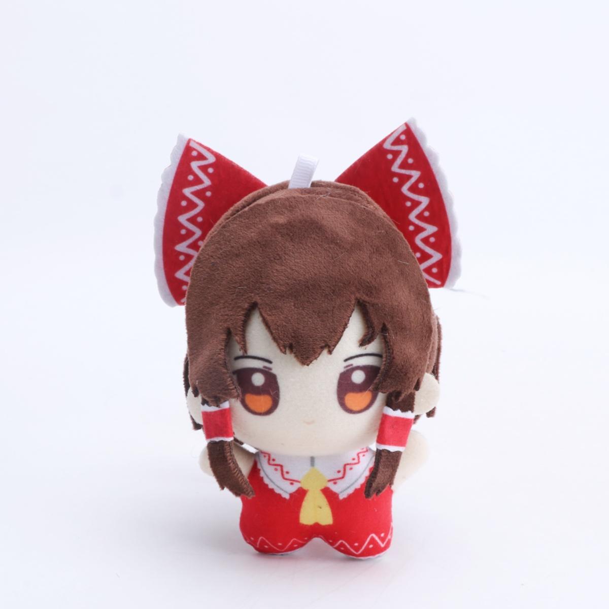 

Lovely Hakurei Reimu Plush In Stock fumo×fumo TouHou Project Reimu Stuffed Doll Kawaii Gift Kid Birthday Xmas Gifts Home Decor 11cm