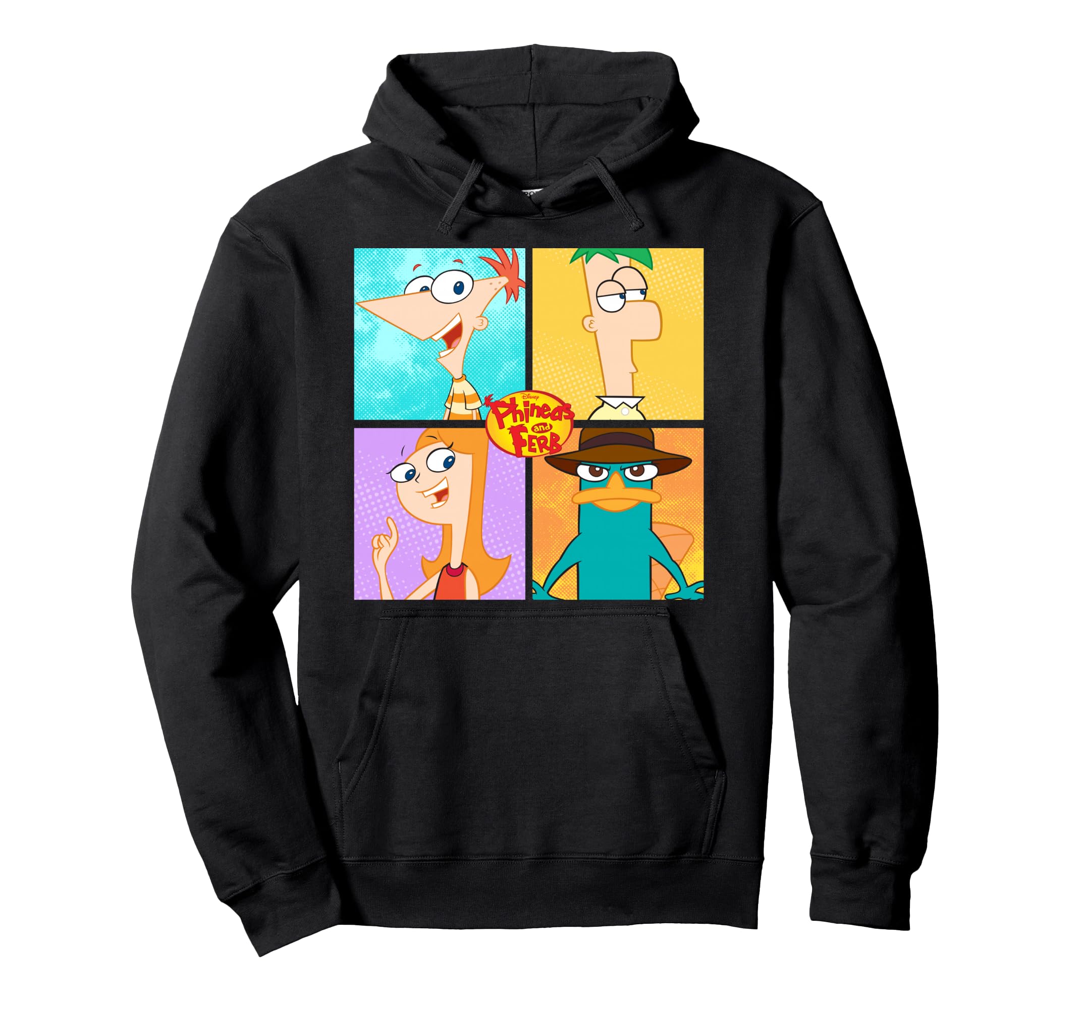 

Disney Phineas and Ferb Character Box-Up Hoodie